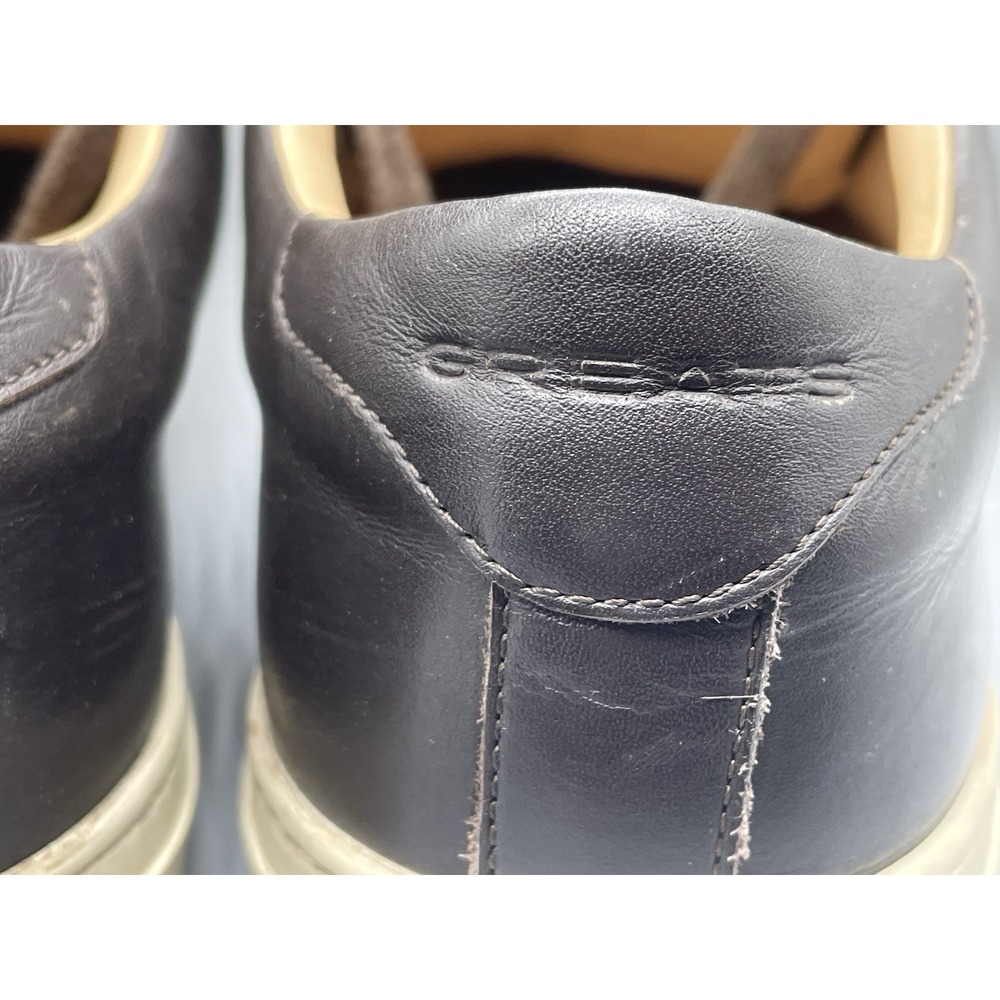GREATS Brooklyn Sneakers Mens Size 11.5 Chocolate Brown Leather Made in Italy - Picture 6 of 13